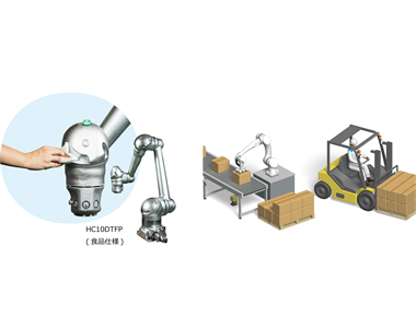 人協働ロボットによる「原料取出しシステム」